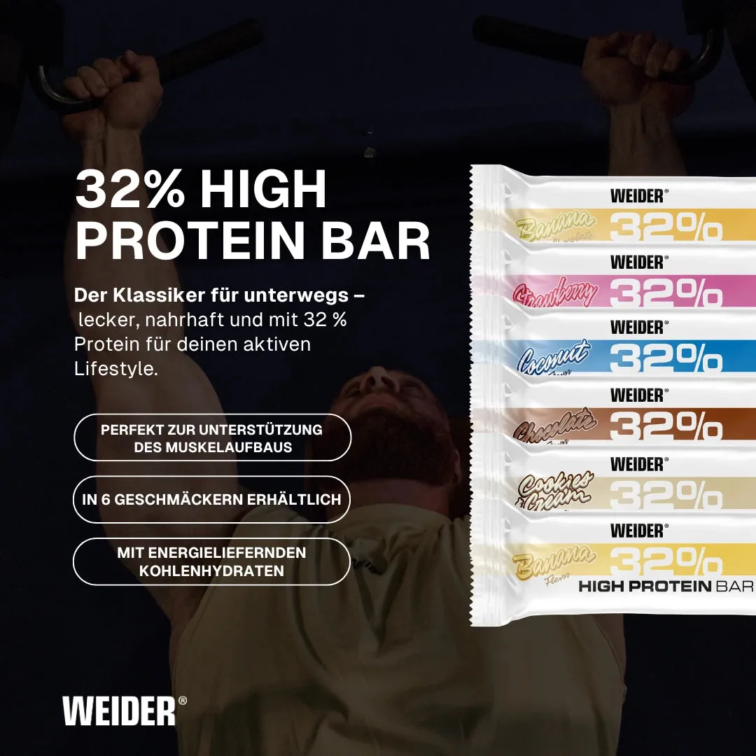 Weider 32% Protein Bar barre protéinée chocolat