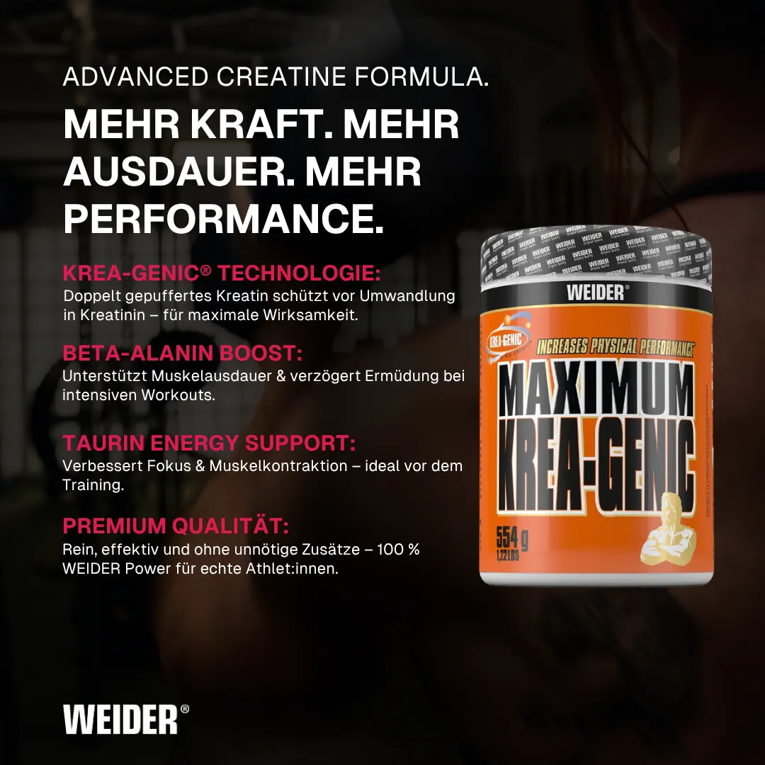 Weider Krea-Genic créatine en poudre neutre