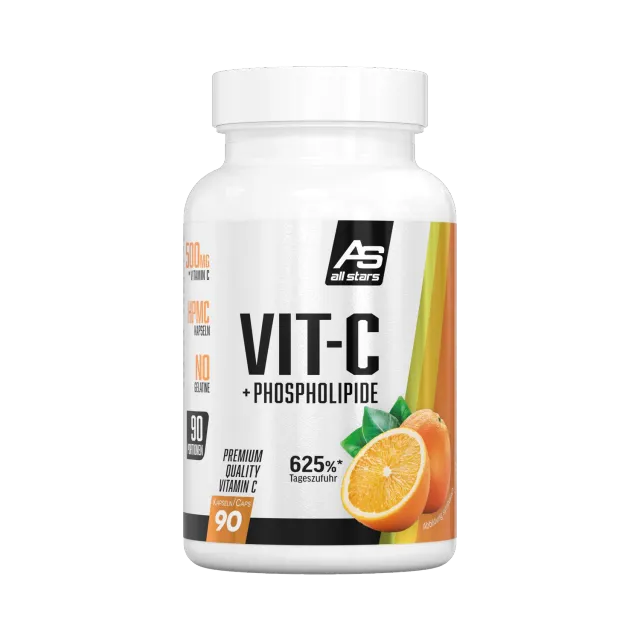 AllStars Vitamin C gélules 90 unités 500 mg avec phospholipides