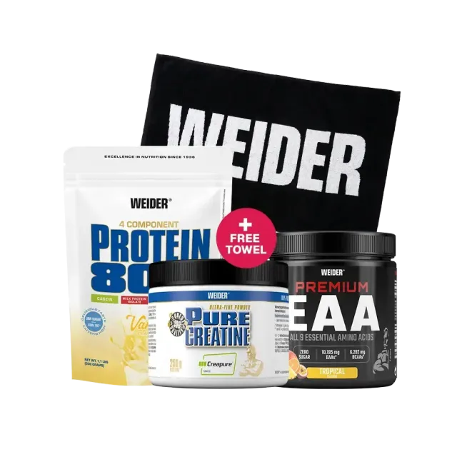 Weider Training Essentials bundle protéines EAA musculation