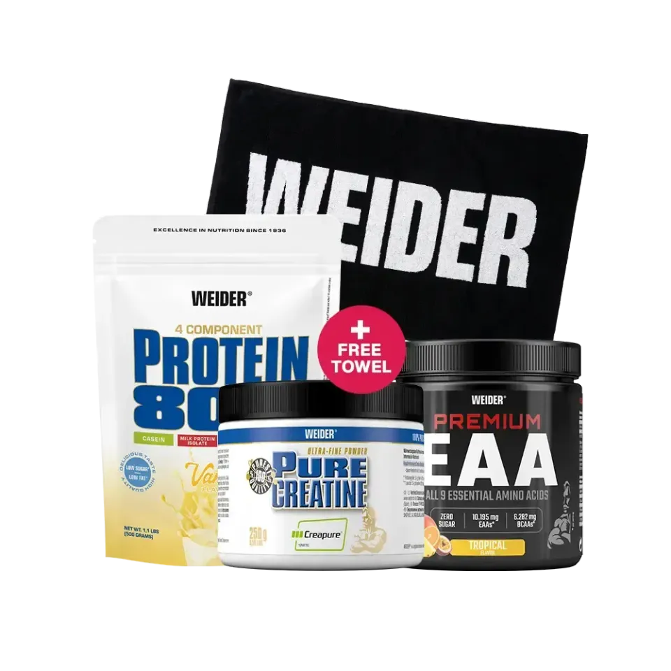 Weider Training Essentials bundle protéines EAA musculation