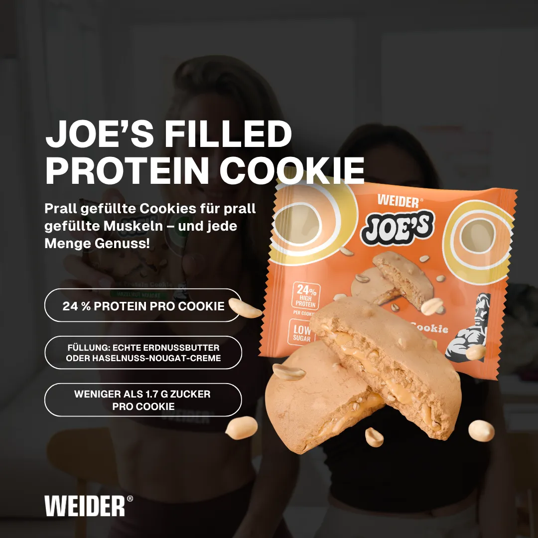 Weider Joe's Filled Protein Cookie cookie protéiné noisette-nougat