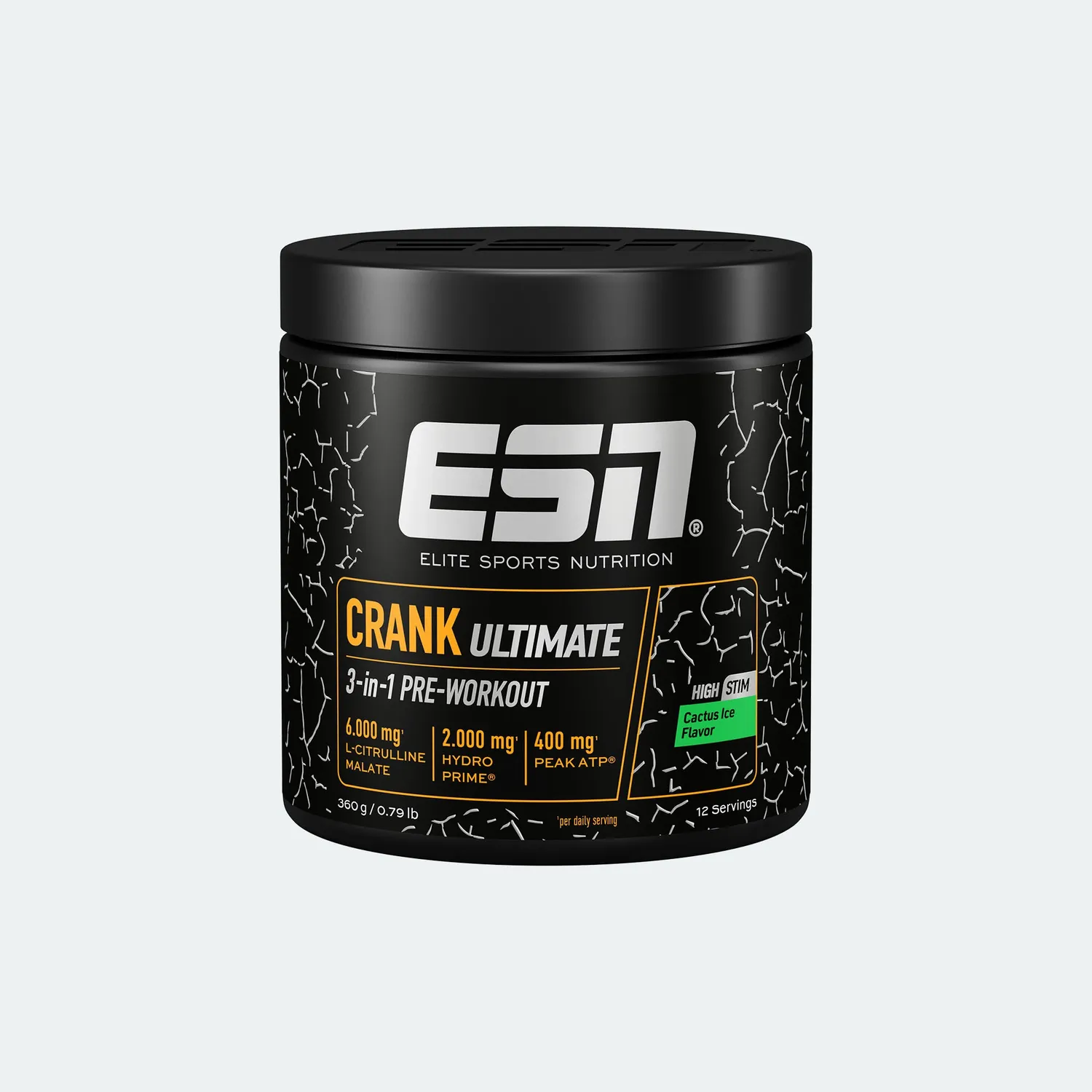 ESN Crank Ultimate booster pré-entraînement Berry Coconut 360 g