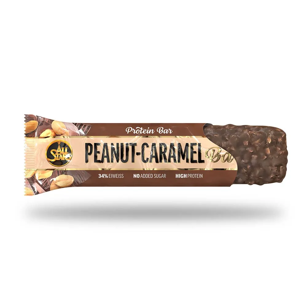 AllStars Protein Bar Peanut-Caramel barre protéinée 1 unité faible en sucres