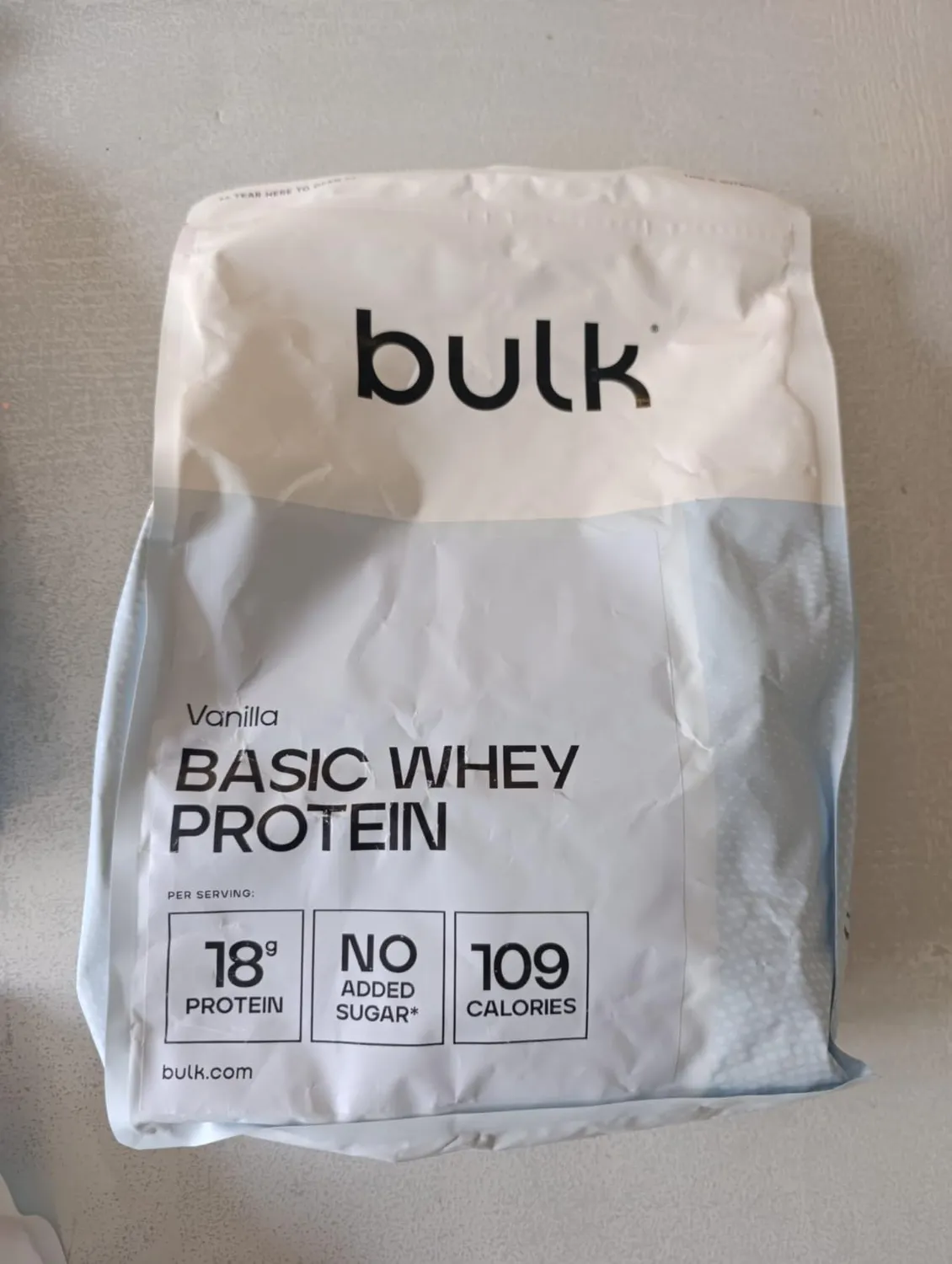 Bulk Basic protéine vanille 1,25 kg 41 portions