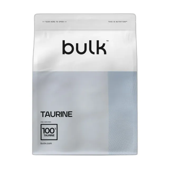 BULK Taurine pure en poudre 500 g acide aminé