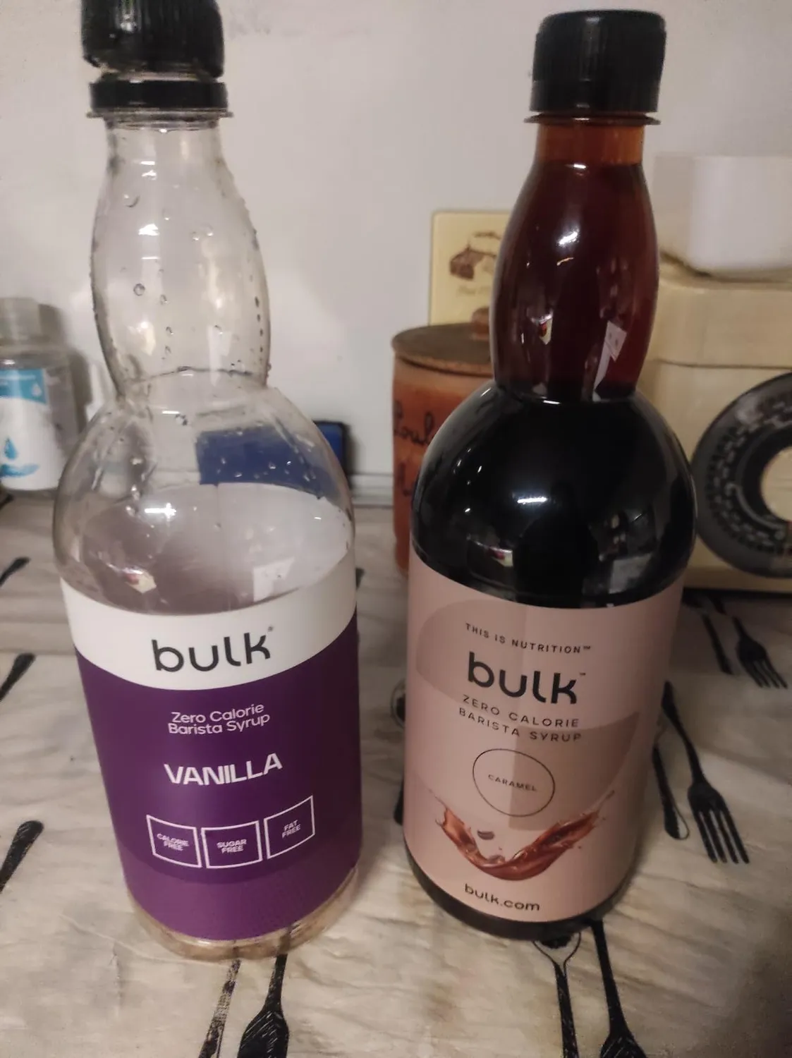 BULK Sirop Barista Zéro Calorie sirop vanille 1 litre sans sucre
