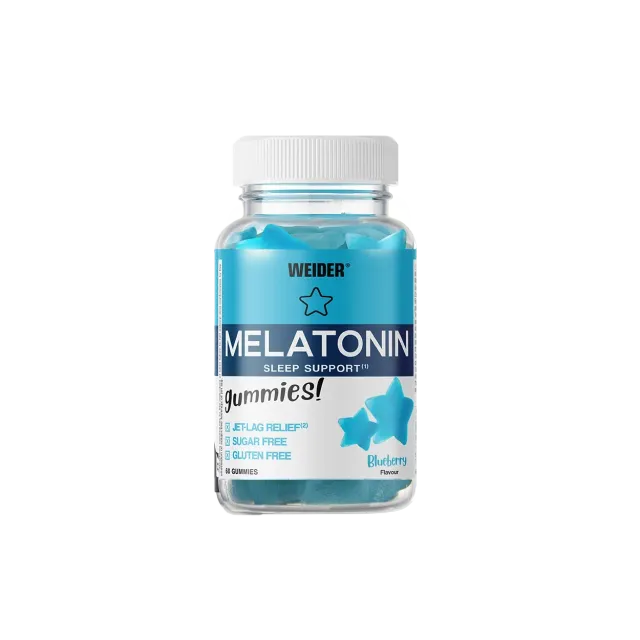 Weider Melatonin Gummies gummies mélatonine 60 pièces myrtille