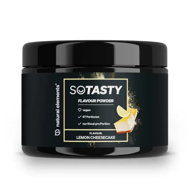 Natural Elements SoTasty poudre aromatisante 200 g Lemon Cheesecake