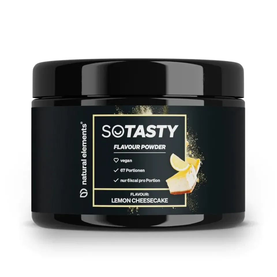 Natural Elements SoTasty poudre aromatisante 200 g Lemon Cheesecake