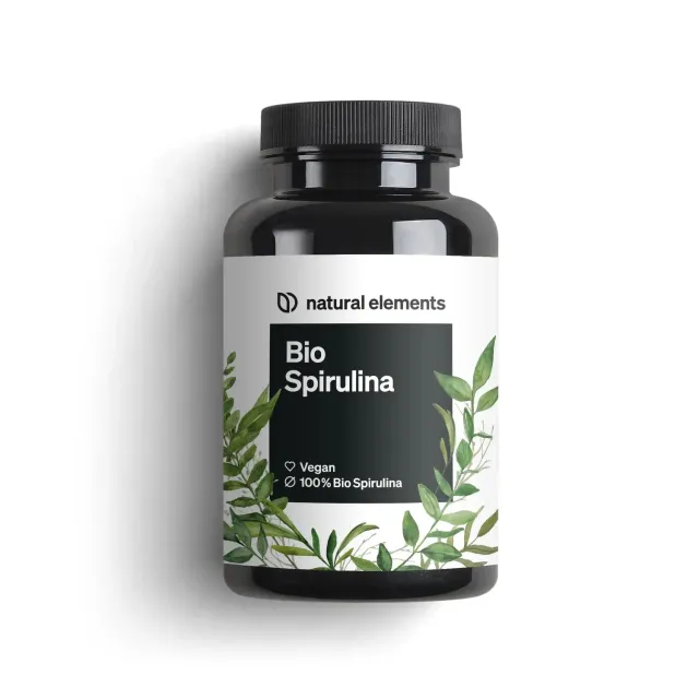 Natural Elements Spiruline bio comprimés 500 – certifiée bio
