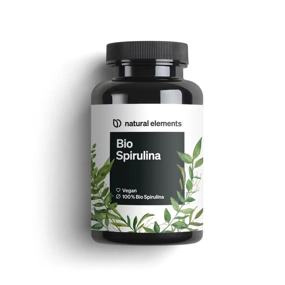Natural Elements Spiruline bio comprimés 500 – certifiée bio