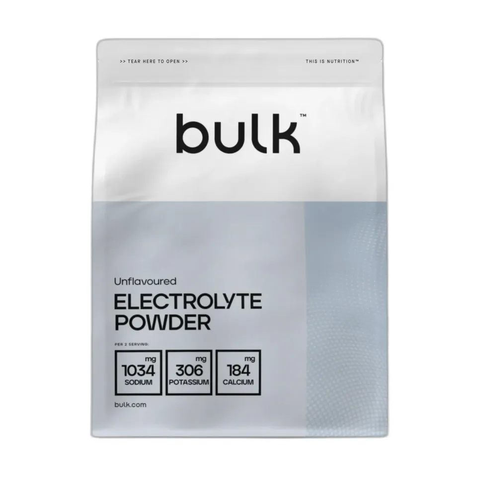BULK Complete poudre d’électrolytes nature 500 g sans sucre
