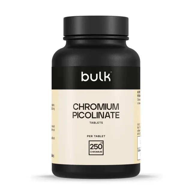 BULK picolinate de chrome 250 mcg comprimés 180 unités