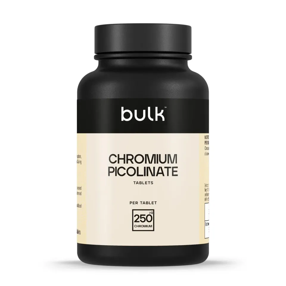 BULK picolinate de chrome 250 mcg comprimés 180 unités