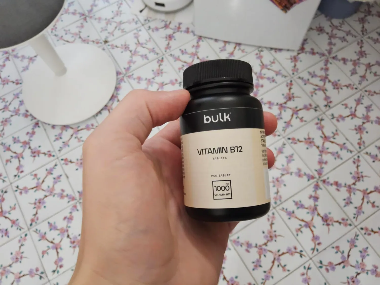 BULK Vitamine B12 comprimés 1000 mcg 60 comprimés haute dose