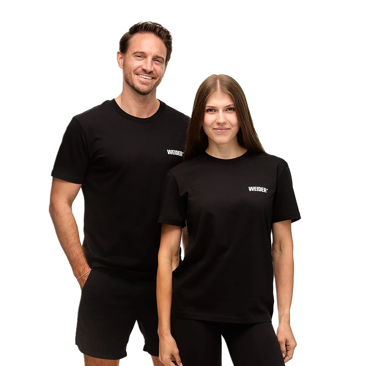 Weider Pioneer Black t-shirt noir unisexe coton