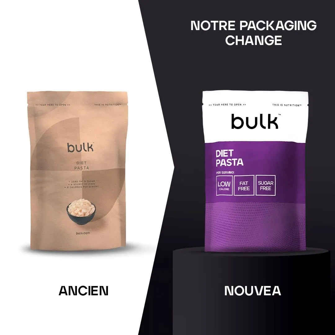 BULK Pâtes diététiques 200 g faibles en calories