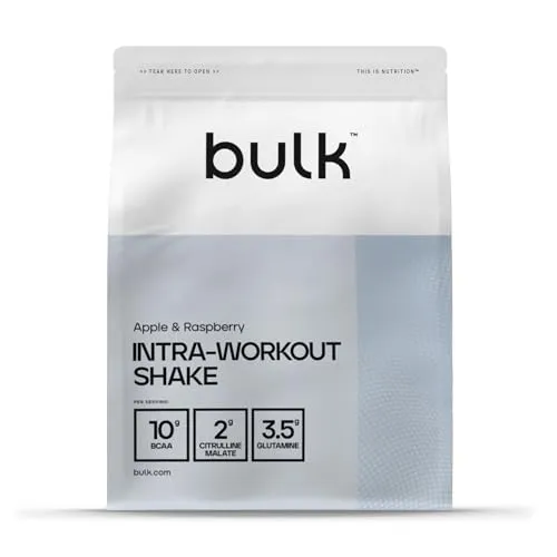 BULK Complete Intra-Workout boisson pomme et framboise 500 g BCAA