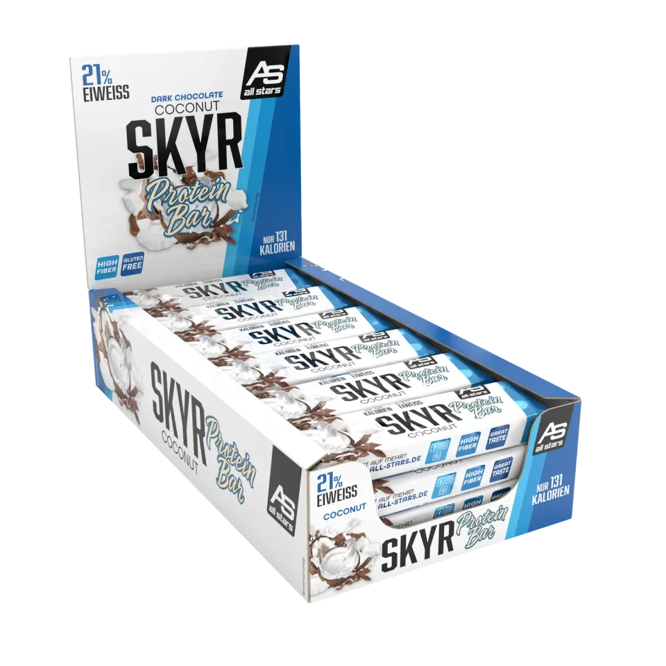 AllStars Skyr barre protéinée coco 24 barres 35g