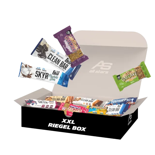 AllStars Riegel Box XXL barres protéinées assortiment