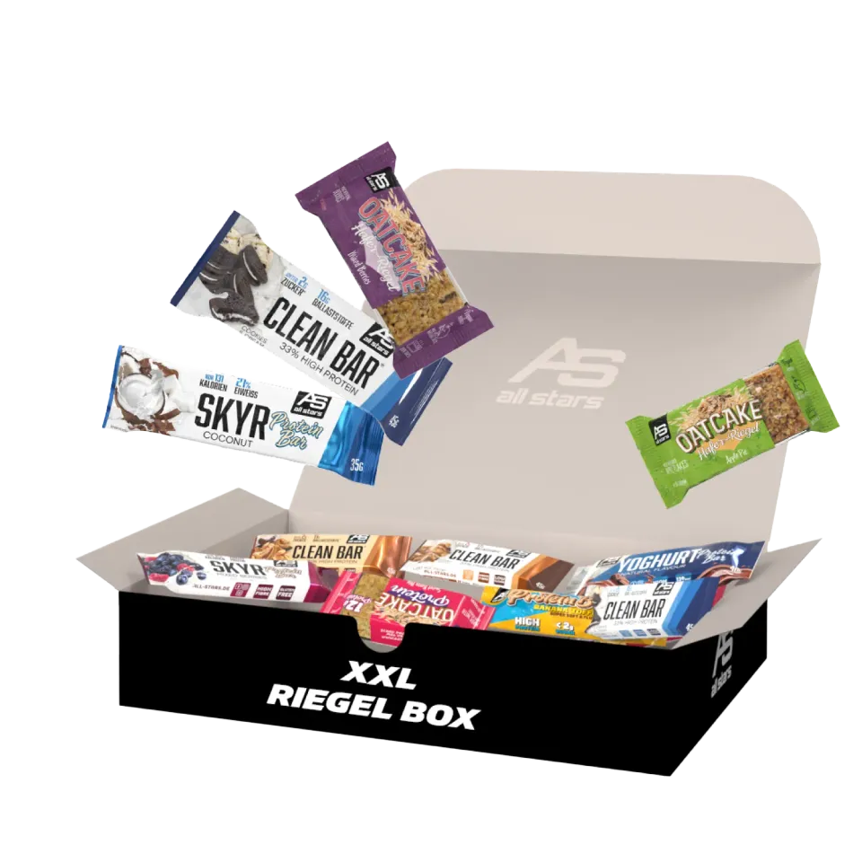 AllStars Riegel Box XXL barres protéinées assortiment