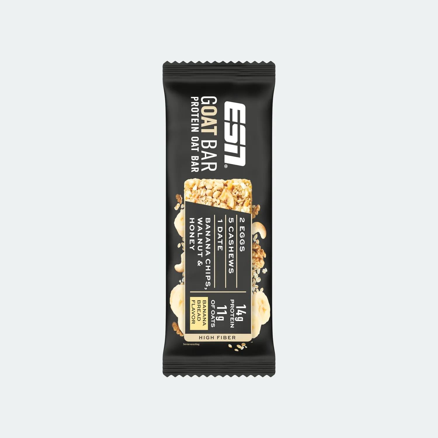 ESN GOAT Bar barre protéinée 12x55g chocolate macadamia
