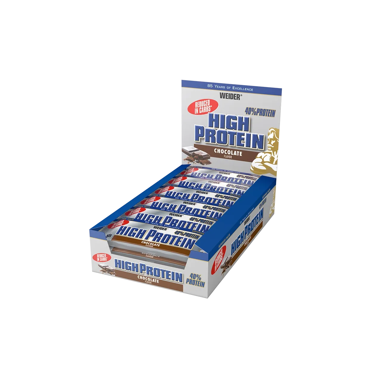Weider 40% Protein Bar barre protéinée 50 g low carb
