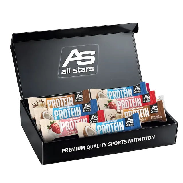 AllStars Protein Snackbar Try Box barres protéinées 7 pièces