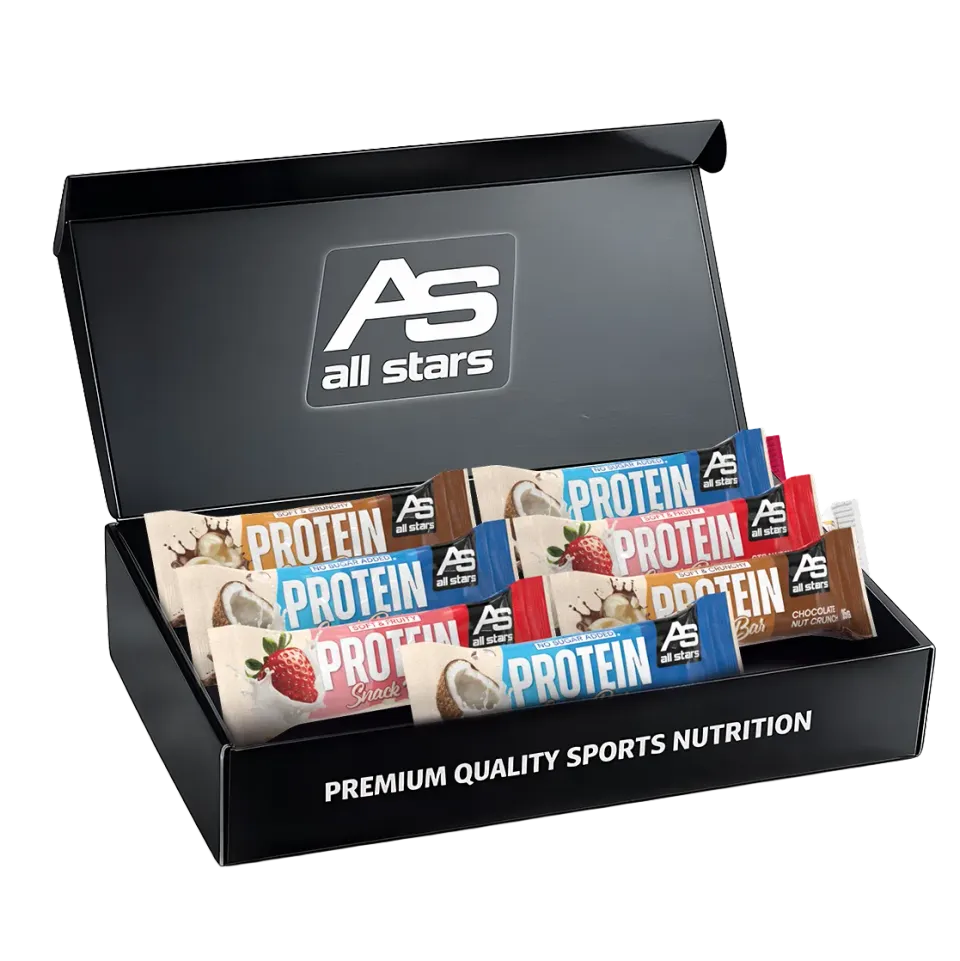 AllStars Protein Snackbar Try Box barres protéinées 7 pièces