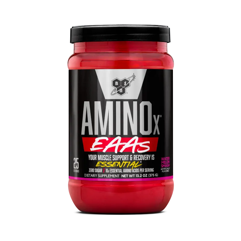 BSN AminoX EAAs acides aminés Fraise Dragon 25 doses