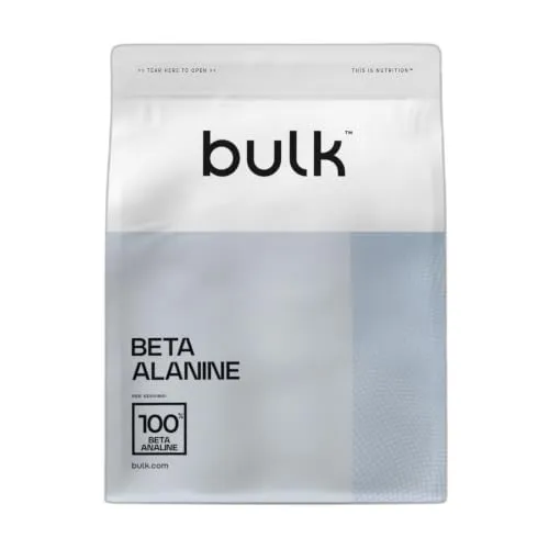 BULK Bêta-Alanine en poudre 500 g sans arôme 4 g par portion