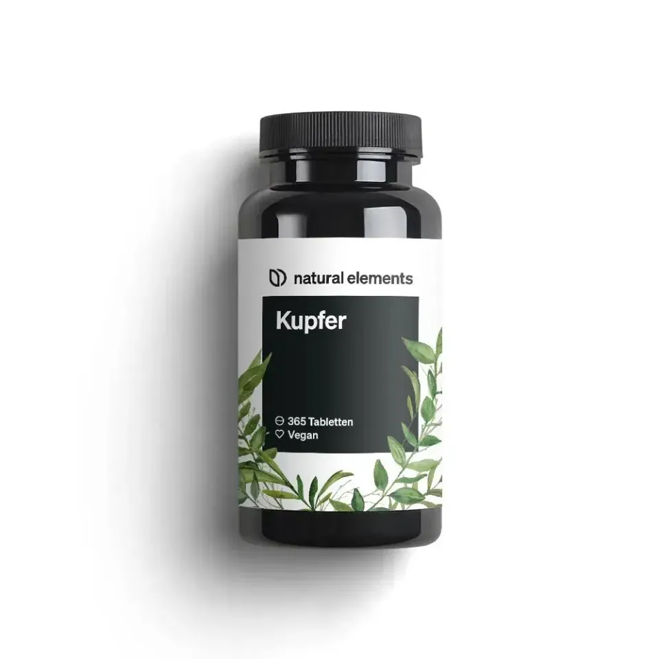 Natural Elements Cuivre comprimés 365 unités bisglycinate 2 mg