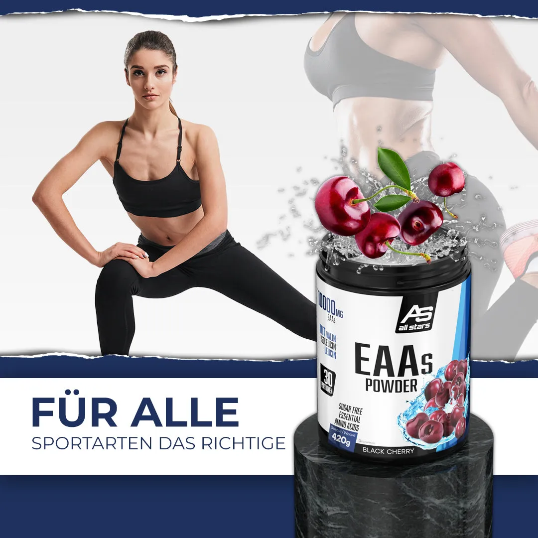 AllStars EAAs Powder acides aminés en poudre Black Cherry