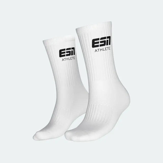 ESN Athlete Socks chaussettes blanches taille M 39,5-43 maintien