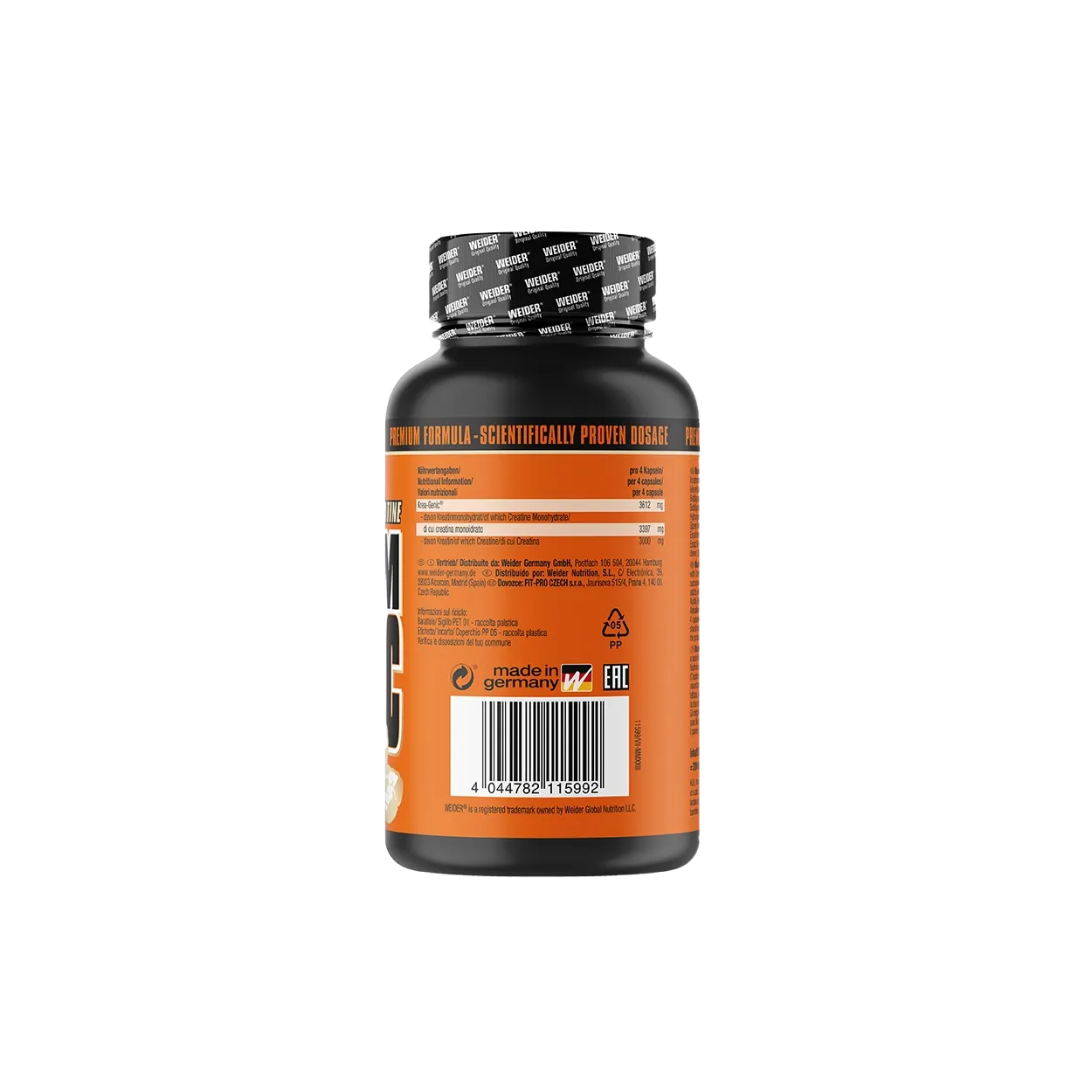 Weider Krea Genic Caps créatine 100 gélules