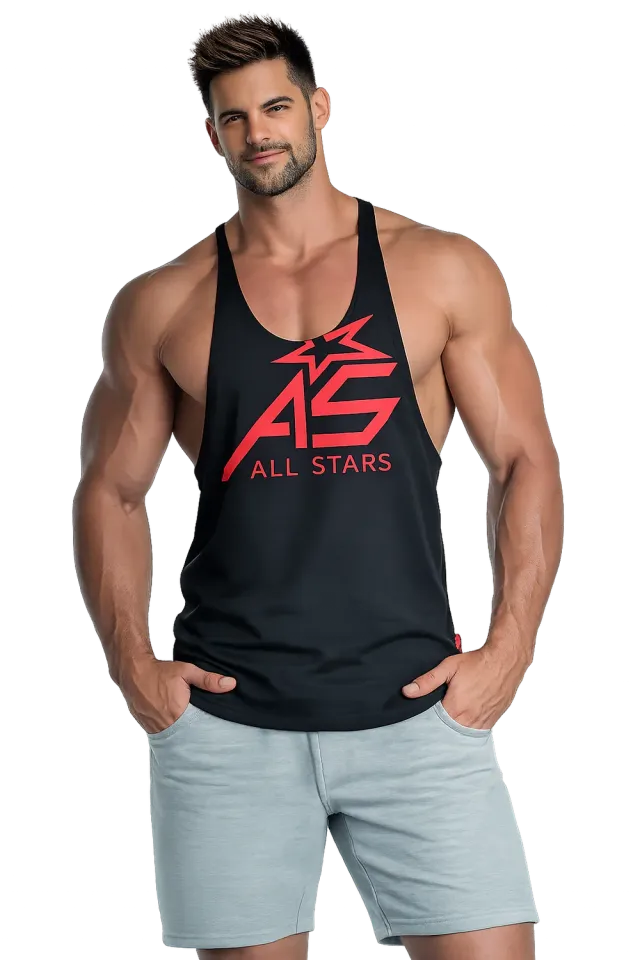 AllStars Tanktop débardeur homme noir taille S à XL