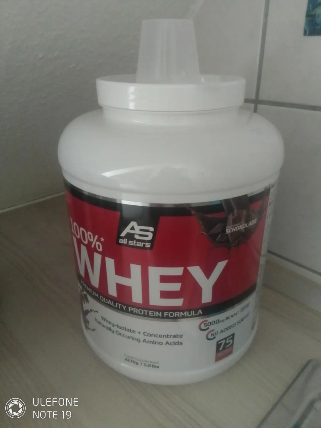 AllStars 100% Whey Protein protéine 2270 g chocolat