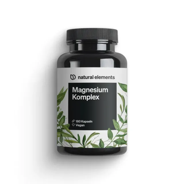 Natural Elements Magnesium Komplex gélules 180 magnésium 5 formes