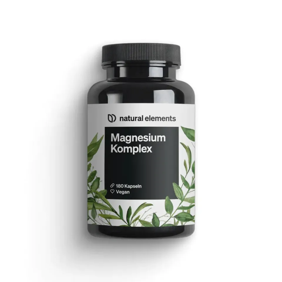 Natural Elements Magnesium Komplex gélules 180 magnésium 5 formes