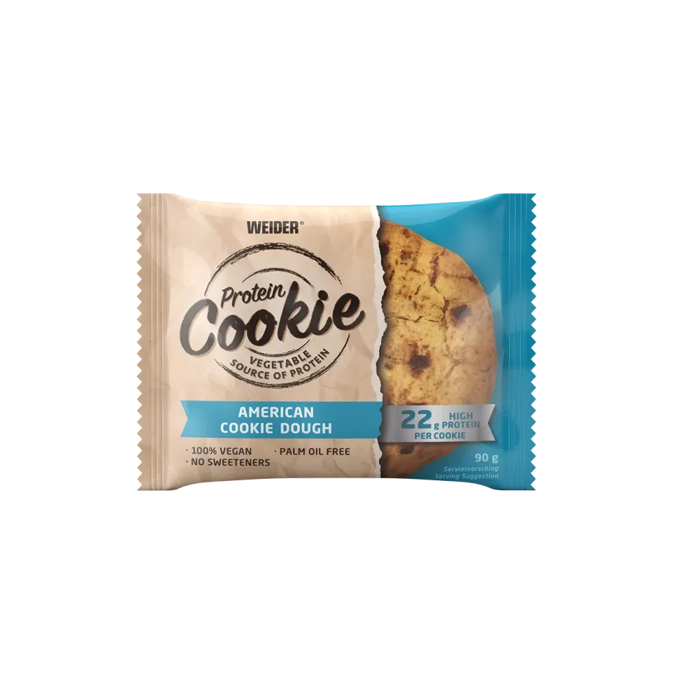 Weider Protein Cookie biscuit protéiné vegan American Cookie Dough