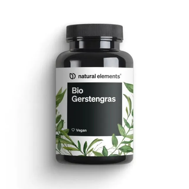 Natural Elements herbe d’orge bio gélules 180 – 1 500 mg