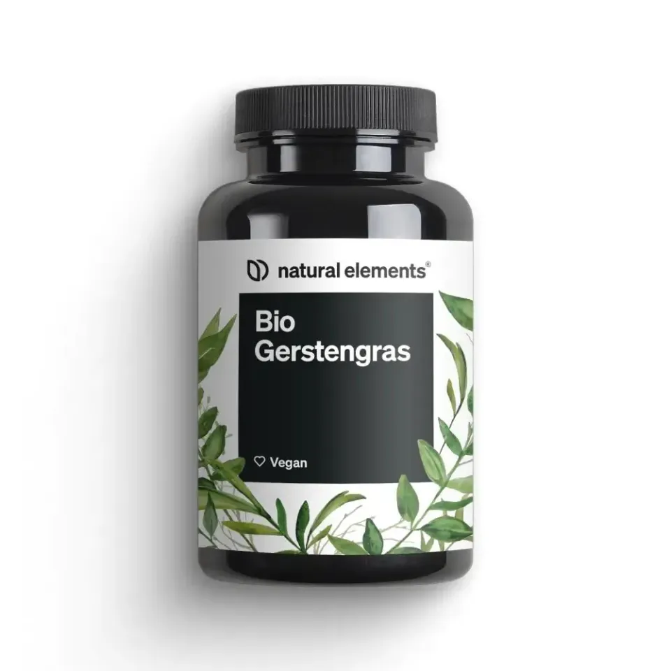 Natural Elements herbe d’orge bio gélules 180 – 1 500 mg