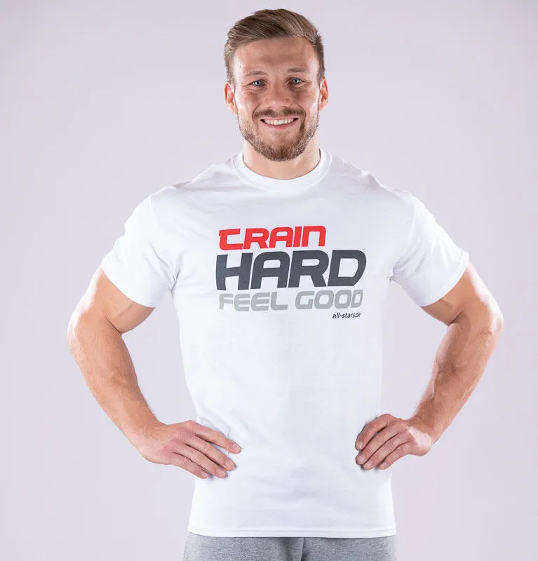 AllStars TRAIN HARD FEEL GOOD t-shirt blanc homme