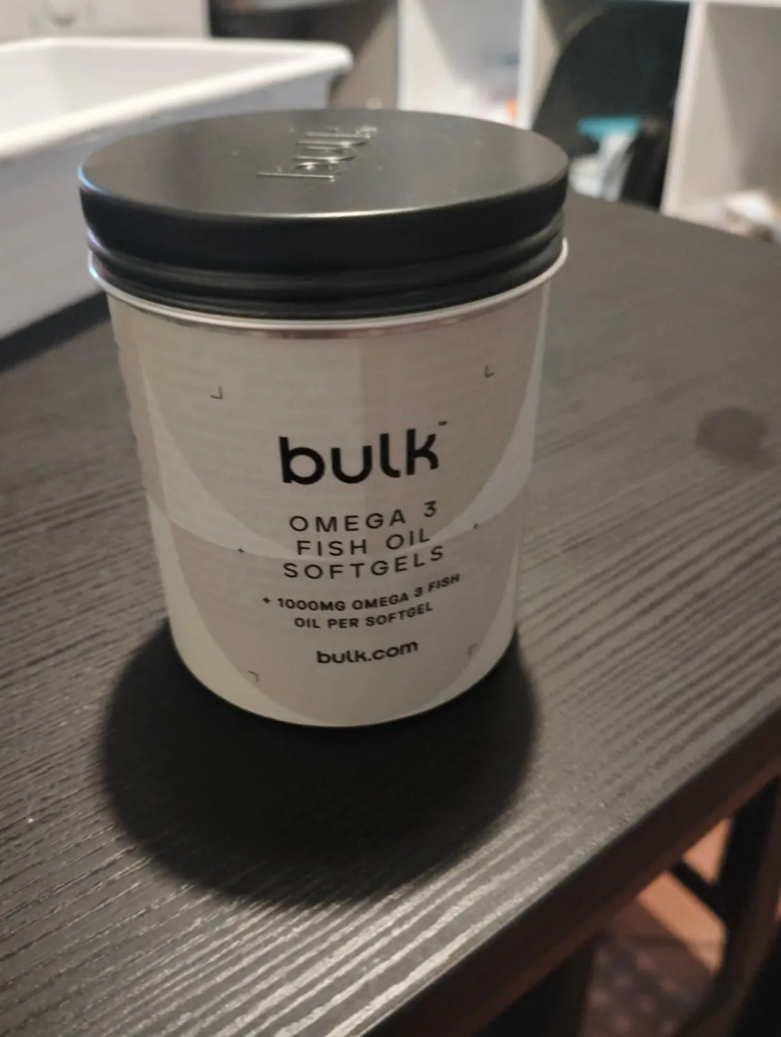 BULK Oméga 3 1000 mg gélules 90 unités EPA DHA