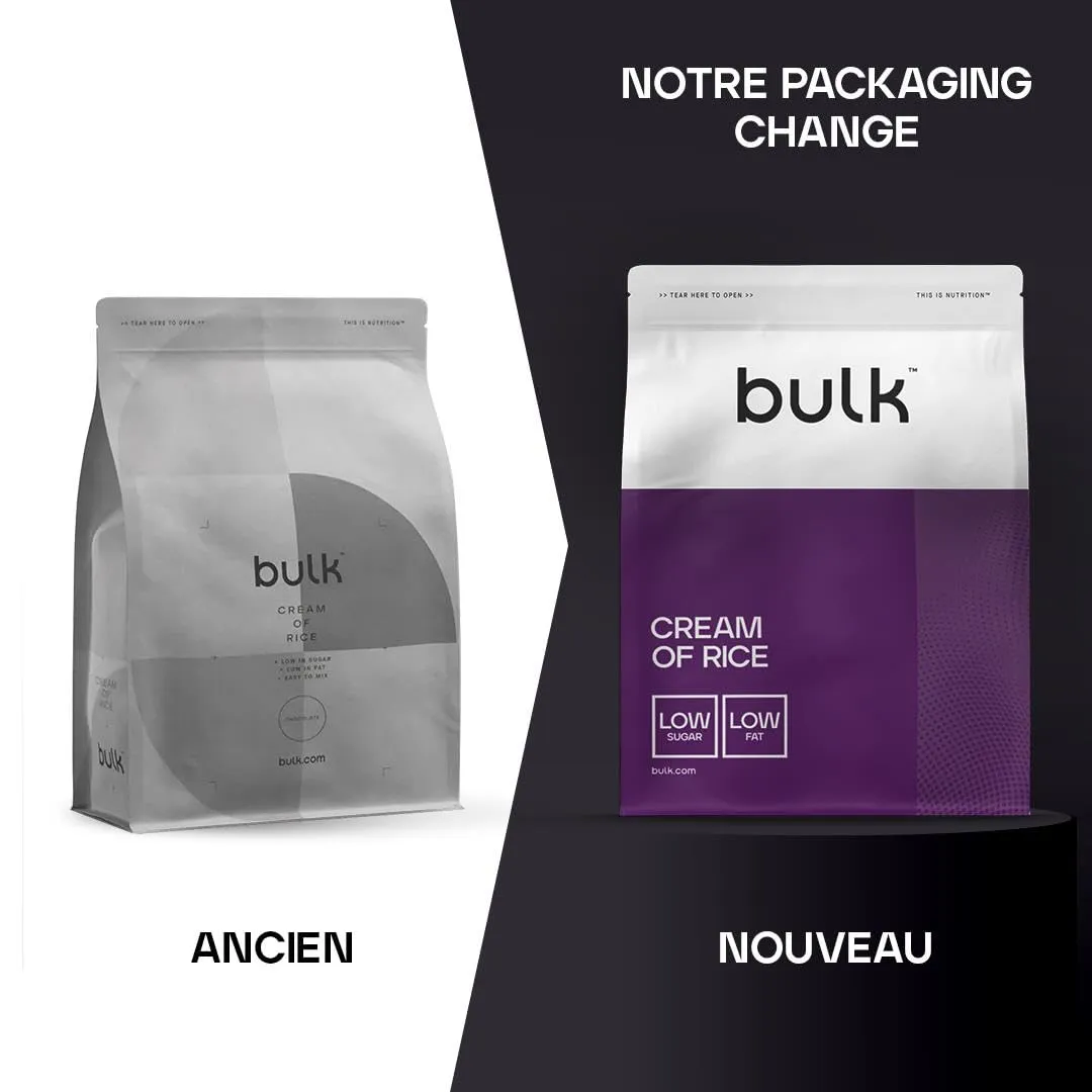 BULK Crème de riz vanille 1 kg sans gluten