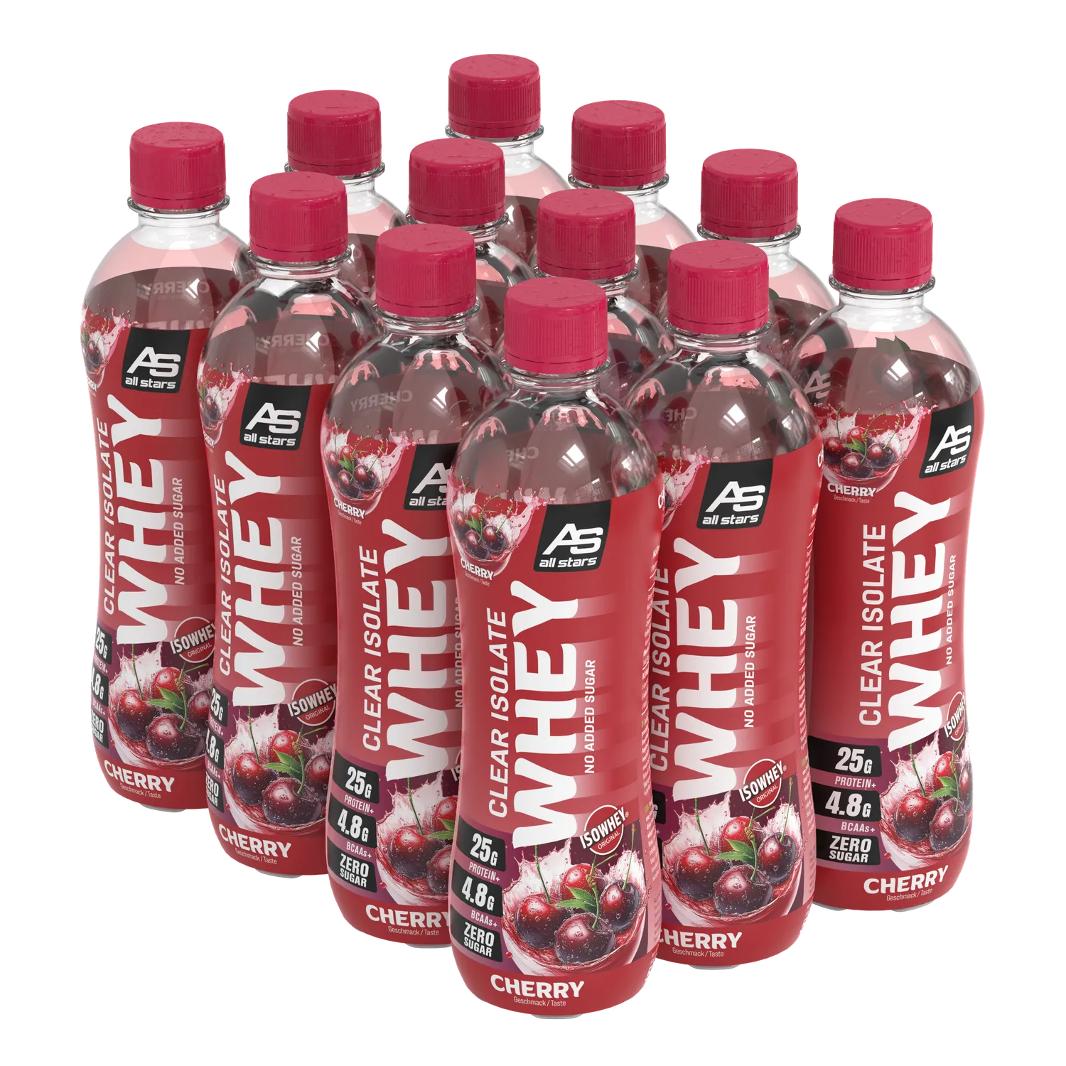AllStars Isowhey Clear Isolate RTD boisson protéinée tropicale 500 ml
