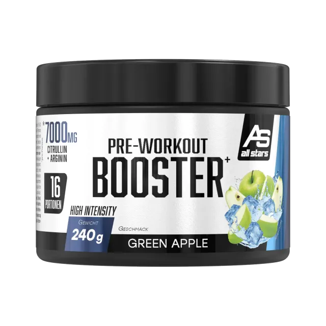 AllStars Pre Workout Booster Extreme booster pré-entraînement Green Apple