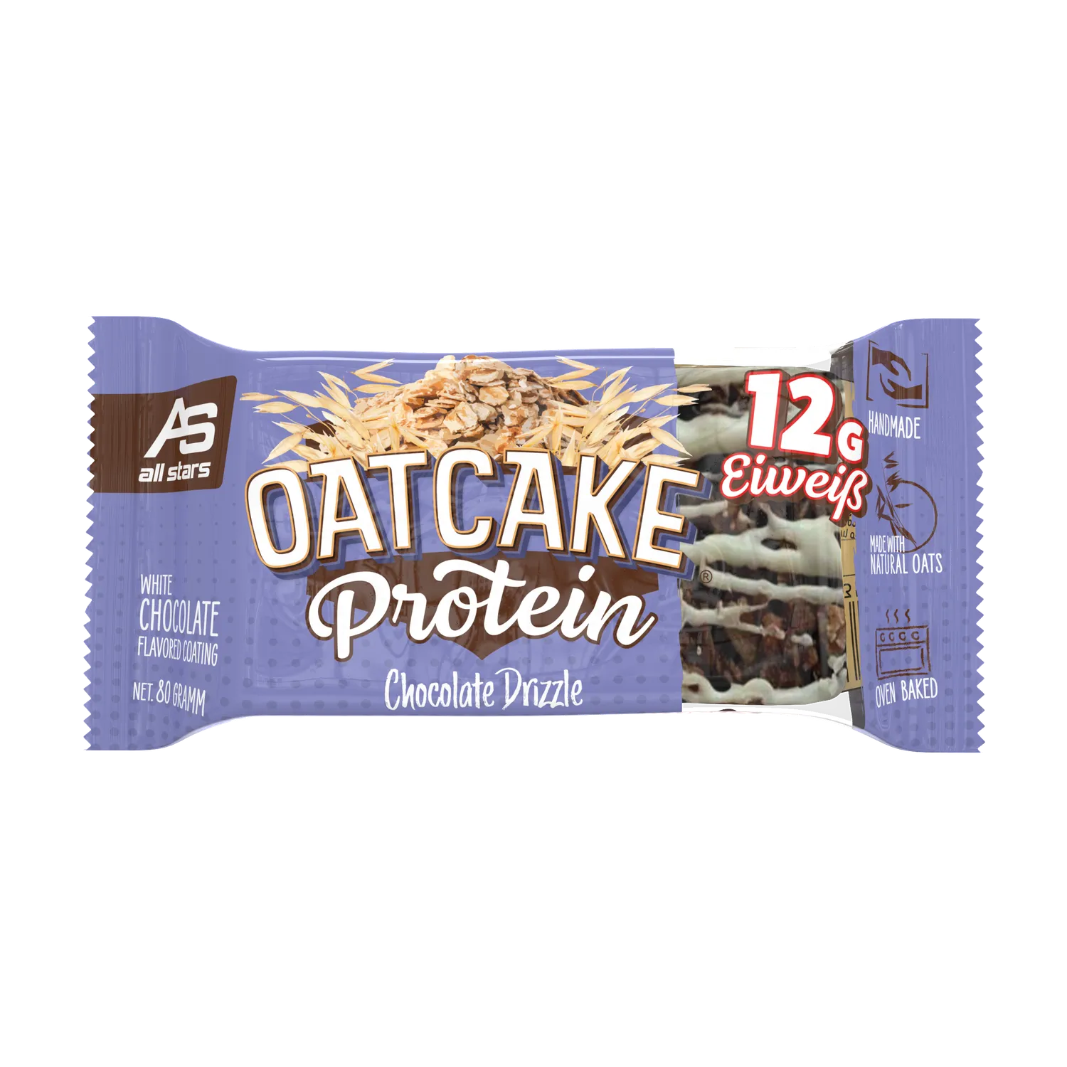 AllStars Oatcake Protein Bar barre protéinée Golden Syrup 1 barre 80 g