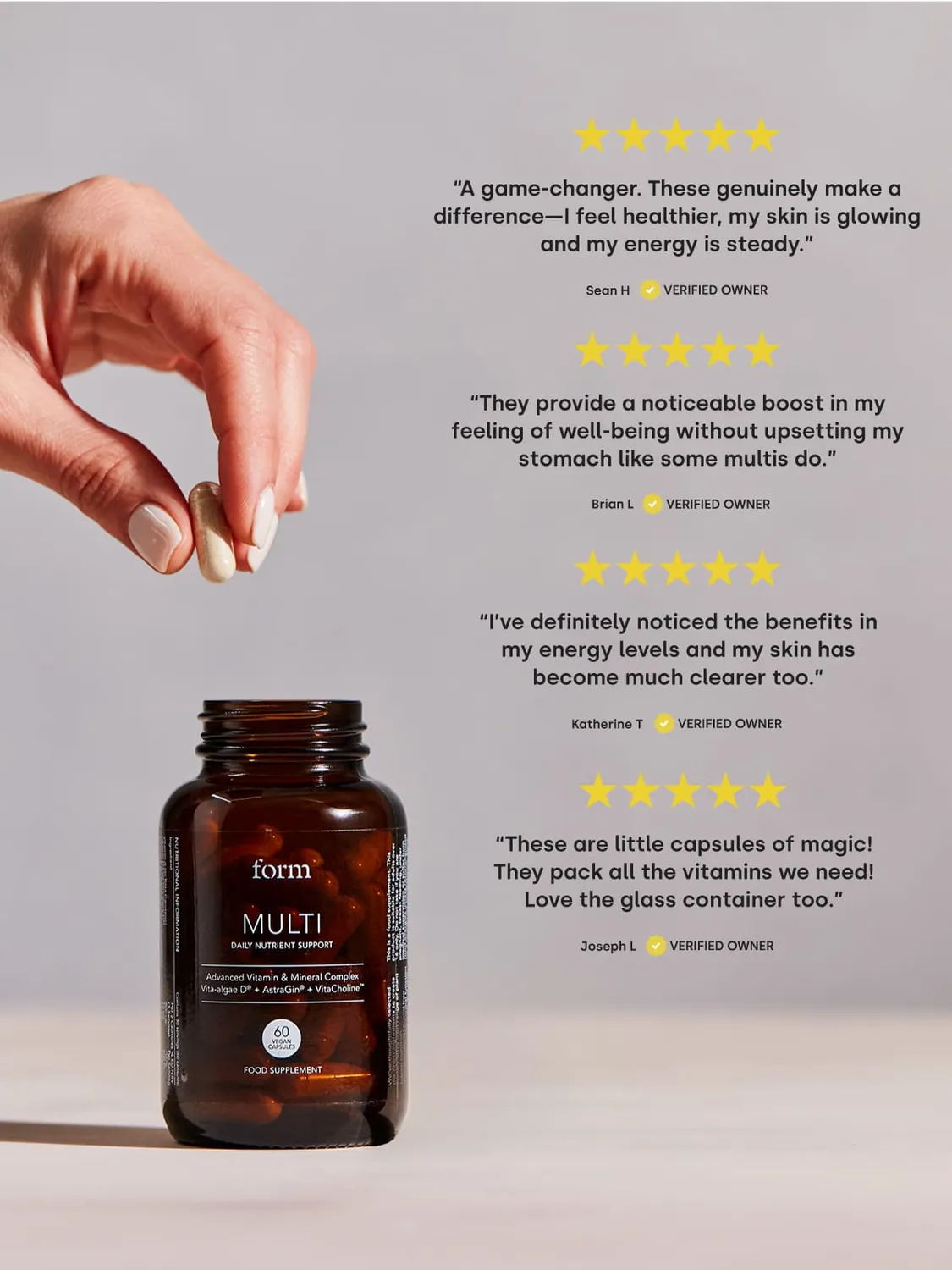 FORM NUTRITION Multi multivitamines vegan